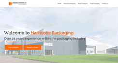 Desktop Screenshot of harrisonspackaging.co.uk